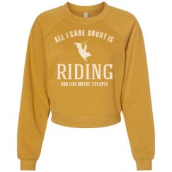 Women's Raglan Pullover Fleece