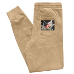 Pigment-Dyed Fleece Pants