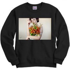 Unisex Film and Foil Crewneck Sweatshirt