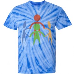 Unisex Tie-Dye Cyclone Pinwheel Tee