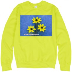 Unisex Neon Crewneck Sweatshirt