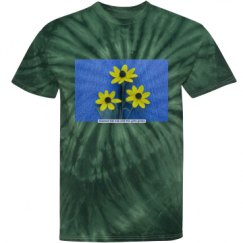 Unisex Tie-Dye Cyclone Pinwheel Tee