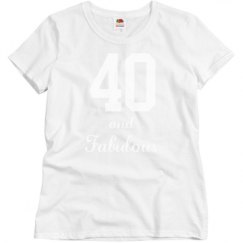 Ladies Semi-Fitted Relaxed Fit Basic Promo Tee