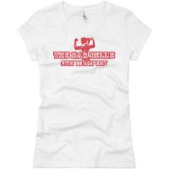 Ladies Slim Fit Basic Promo Jersey Tee