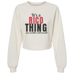 Women's Raglan Pullover Fleece