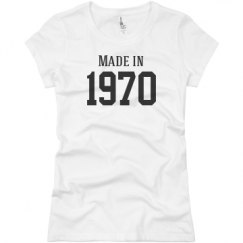 Ladies Slim Fit Basic Promo Jersey Tee