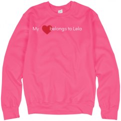 Unisex Neon Crewneck Sweatshirt