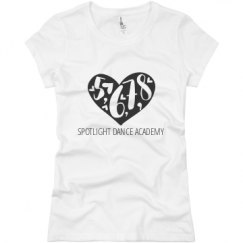 Ladies Slim Fit Basic Promo Jersey Tee