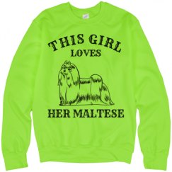 Unisex Neon Crewneck Sweatshirt