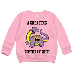 Toddler Crewneck Basic Promo Sweatshirt