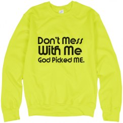 Unisex Neon Crewneck Sweatshirt