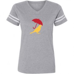 Ladies Relaxed Fit Vintage Sports Tee