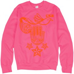 Unisex Neon Crewneck Sweatshirt