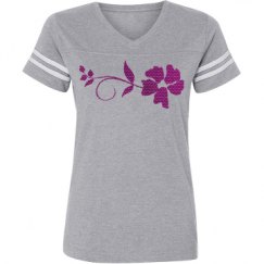 Ladies Relaxed Fit Vintage Sports Tee