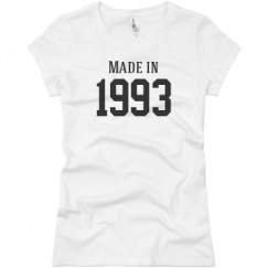 Ladies Slim Fit Basic Promo Jersey Tee