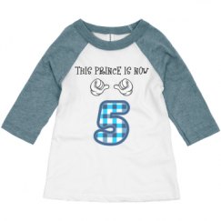 Toddler 3/4 Sleeve Raglan Tee