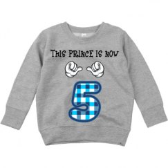 Toddler Crewneck Basic Promo Sweatshirt