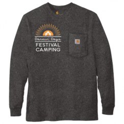 Unisex Carhartt Pocket Long Sleeve Tee