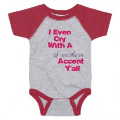 Infant Vintage Raglan Bodysuit