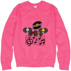 Unisex Neon Crewneck Sweatshirt