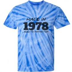 Unisex Tie-Dye Cyclone Pinwheel Tee