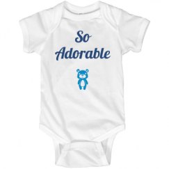 Infant Fine Jersey Bodysuit