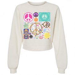 Women's Raglan Pullover Fleece