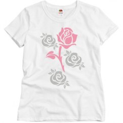 Ladies Semi-Fitted Relaxed Fit Basic Promo Tee