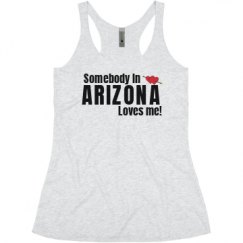 Ladies Slim Fit Super Soft Racerback Triblend Tank