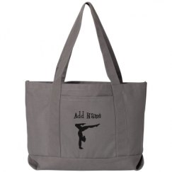 Seaside Cotton Canvas Pigment-Dyed Boat Tote Bag