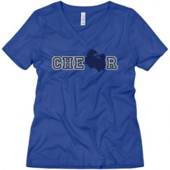 Ladies Relaxed Fit V-Neck Tee