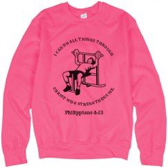 Unisex Neon Crewneck Sweatshirt