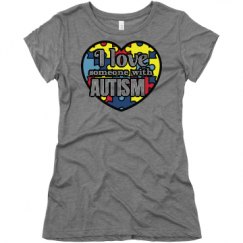 Ladies Slim Fit Super Soft Triblend Tee