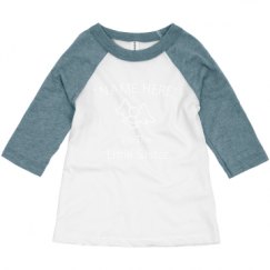 Toddler 3/4 Sleeve Raglan Tee