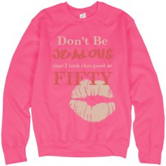 Unisex Neon Crewneck Sweatshirt