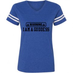 Ladies Relaxed Fit Vintage Sports Tee