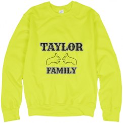 Unisex Neon Crewneck Sweatshirt