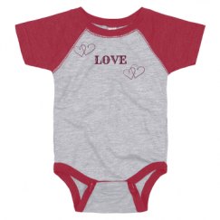 Infant Vintage Raglan Bodysuit