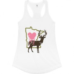 Ladies Slim Fit Racerback Tank Top