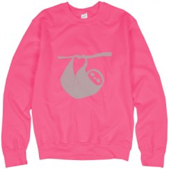 Unisex Neon Crewneck Sweatshirt