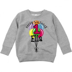 Toddler Crewneck Basic Promo Sweatshirt