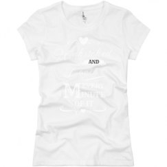 Ladies Slim Fit Basic Promo Jersey Tee