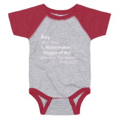 Infant Vintage Raglan Bodysuit