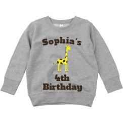 Toddler Crewneck Basic Promo Sweatshirt