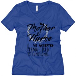 Ladies Relaxed Fit V-Neck Tee