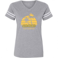 Ladies Relaxed Fit Vintage Sports Tee