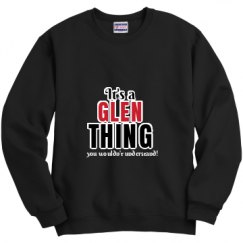 Unisex Film and Foil Crewneck Sweatshirt