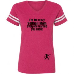 Ladies Relaxed Fit Vintage Sports Tee