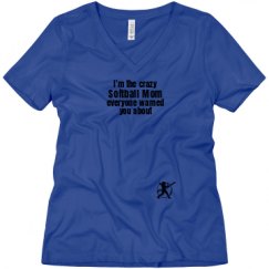 Ladies Relaxed Fit V-Neck Tee