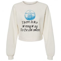 Women's Raglan Pullover Fleece